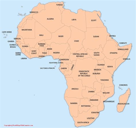 ofican maps|african maps with countries labeled.